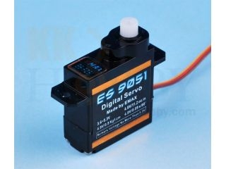 [KK1J5A]【メーカー欠品中】E-MAX デジタルマイクロサーボ ES9051
