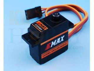 [KK21A3A]E-MAX　ミニサーボ（メタルギヤ） ES09MA 
