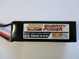 [EP602]【メーカー欠品中】EnergyPower 6S3700mAh 40C