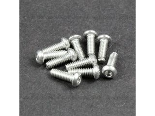 [RCX03-617]Screw M2x6 (10pcs Stainless Steel)【在庫限りで販売終了】
