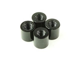 [RCX08-089]Aluminium Spacer M3x5mm 4pcs【在庫限りで販売終了】