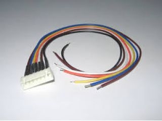 [LIPO-CABLE-6S-B]JST-XH バランス充電用コネクター･受側(6セル用)