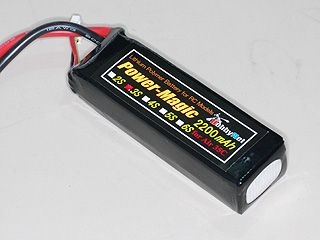 [LW111V2200]11.1V　2200mAh 80C パワーマジック【ライトウェイト】