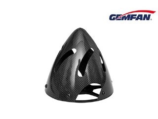 [GEMFAN82FIN-2]GEMFAN電動用カーボンスピンナーFIN 82ｍｍ 2枚ブレード