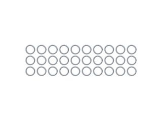 [SH4]4x5mmｾｯﾄｱｯﾌﾟ･ｽﾃﾝﾚｽｼﾑ 0.1/0.2/0.3mm厚 各10枚入