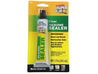 [T-HC48]【メーカー欠品中】Clear SILICONE SEALER (防水シール剤・接着剤)