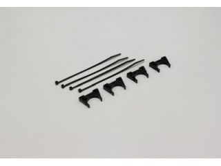 [CA6054-7]テールリンケージガイド（ストラップ付)4個入り