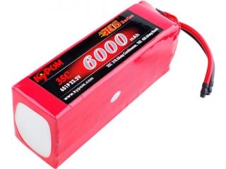 [LB19288]【メーカー欠品中】KP K6 22.2V6000mAh 35C (KT6000/35-6S)
