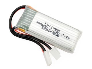 [XKA600-011]Li-Poバッテリー 7.4V 300mAh（A600/A430）