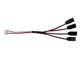 [ZIN358]LED用電源4分岐コネクター【在庫限りで販売終了】