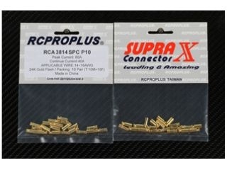 [RCP-RCA3814SPCP10]3mmコネクターセット(オスメス各10個)