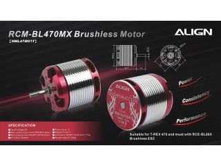 [HML47M01]470MX Brushless Motor(1800KV/2818)