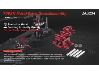 [H7NB031XXW]700XN Metal Drive Gear Assembly