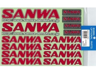 [107A90533A]SANWAデカール（RED）