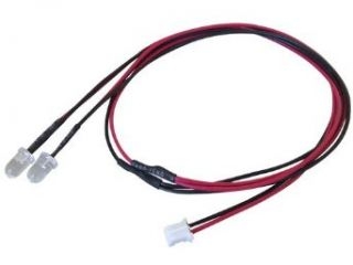 [LU03R]増設用2又LED・φ5mmレッド