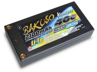 [LFA040]Li-Feバッテリー2100mAh　40C