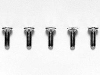 [T53535] 3x10mm チタン六角皿ビス(5本)