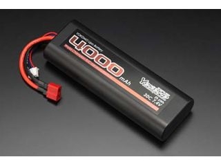 [YB-L400BT]ヨコモ Lipo 7.4V 4000mAh ストレートパックバッテリー(T型プラグ)